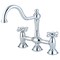 Kingston Brass KS3781AX Restoration Bridge Kitchen Faucet, Polished Chrome KS3781AX - alternate 1